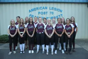 A Group of Women Baseball Team Close Up