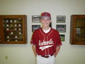 Trever Bailey smiling and standing in his uniform