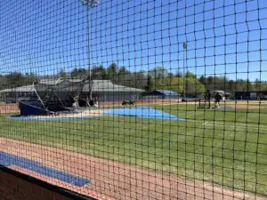 A beautiful baseball stadium in North Carolina