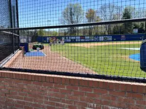 Baseball field in Hendersonville, North Carolina