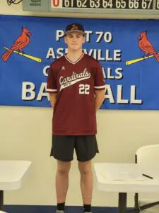 Brody Parris smiling in his uniform